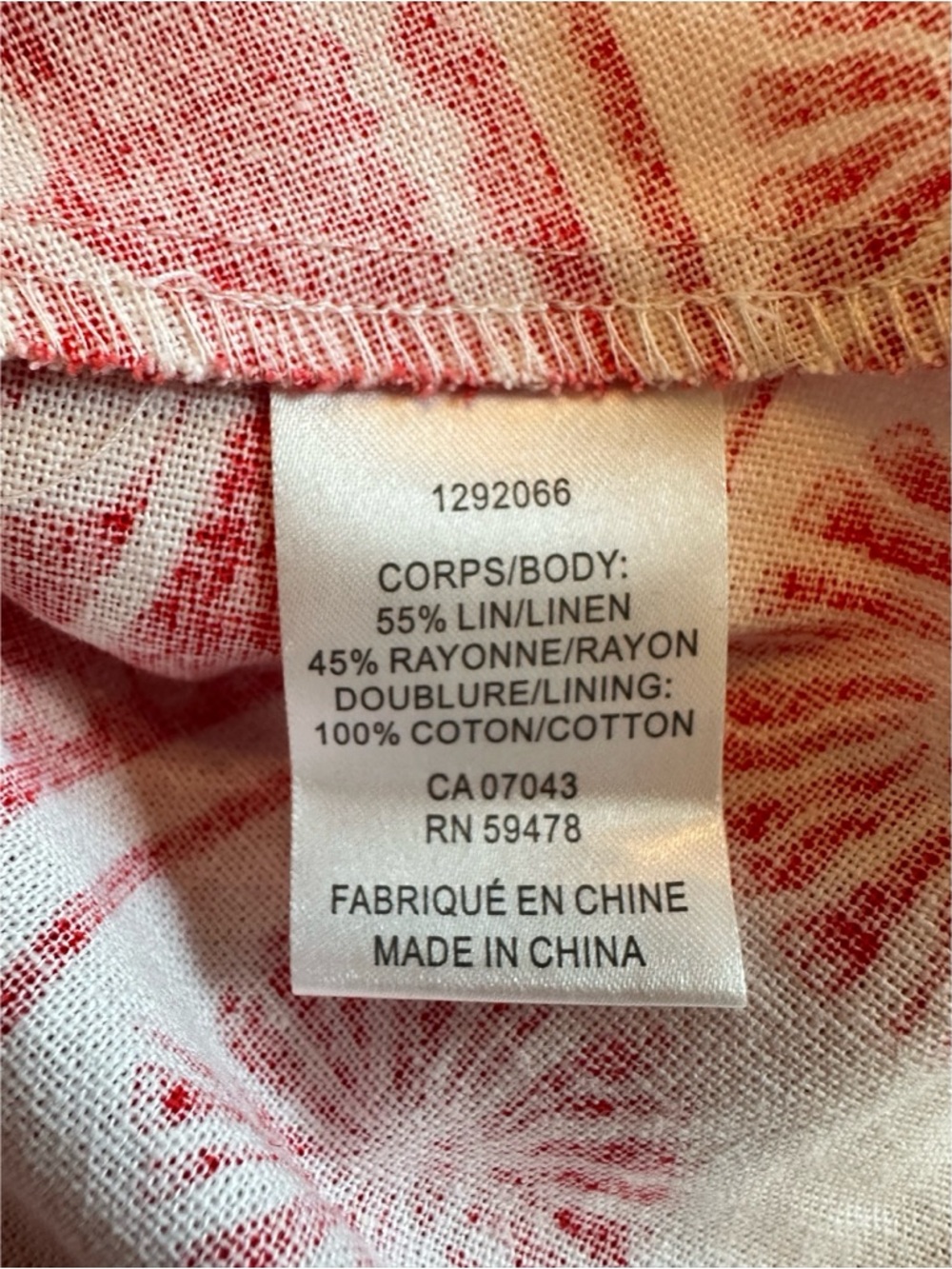 Calypso St. Barth Red and White Linen Blend Maxi Sundress, NWT, XS - Picture 11 of 16